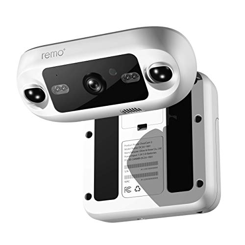 Remo+ DoorCam 2 -- Best video doorbell alternative if your door doesn't have a peephole