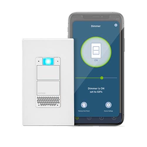 Best multi-function smart switch/dimmer -- Leviton Decora Smart Voice Dimmer with Amazon Alexa (model DWVAA)