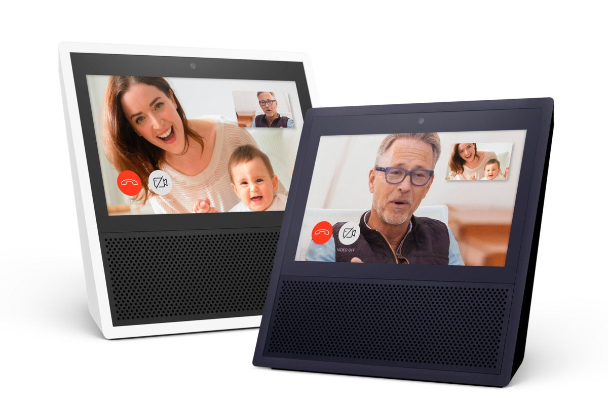 amazon echo show black and white