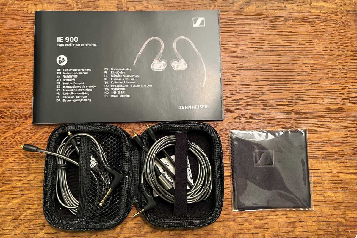 Sennheiser IE 900 what is in the box