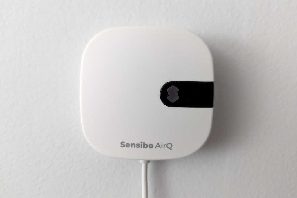 Sensibo Air Pro mounted on the wall