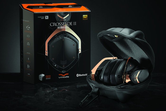 V-Moda rose gold Crossfade 2 Wireless package