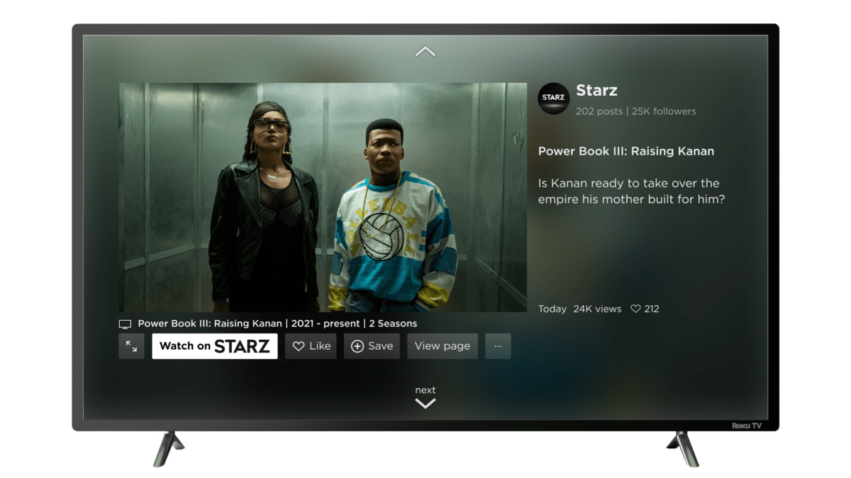 Roku OS 11.5 The Buzz feature